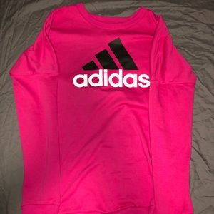 Women’s Adidas Pink Sweatshirt!